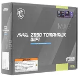 Материнская плата MSI MAG Z890 TOMAHAWK WIFI Soc-1851 Intel Z890 4xDDR5 ATX AC`97 8ch(7.1) 5Gigabit RAID+HDMI