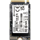 Твердотельный накопитель/ Transcend SSD MTE410S, 256GB, M.2(22x42mm), NVMe, PCIe 4x4, 3D TLC, R/W 3300/1600MB/s, IOPs 570 000/700 000, TBW 150, DWPD 0.33, DRAM-less (5 лет)