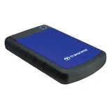 Внешний жёсткий диск Transcend 1TB USB 3.1 2,5" Основные особенности: Защищён от ударов по армейским стандартам* Полная совместимость с Hi-Speed USB 2.0 Передовая трёхступенчатая система защиты от у