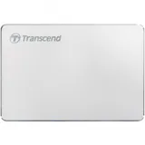 USB 3 HDD External 2TB 2.5", Transcend StoreJet 25C3S, SATA, USB Type C, Silver