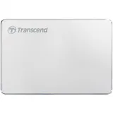 USB 3 HDD External 1TB 2.5", Transcend StoreJet 25C3S, SATA, USB Type C, Silver