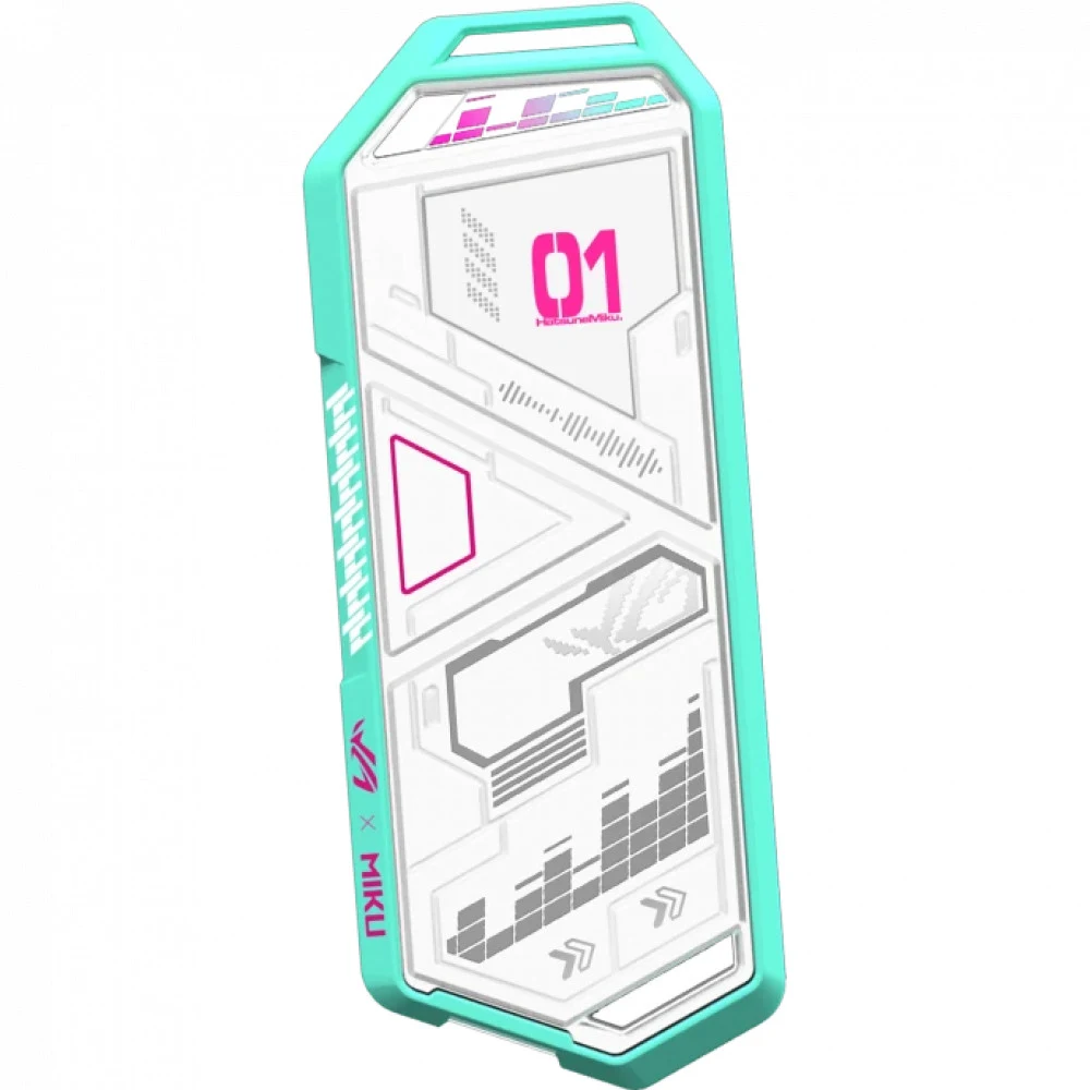 Корпус для HDD/SSD ASUS ROG STRIX ARION MIKU/WHT/G/AS SD-S1C/WHT/G/AS//MIKU