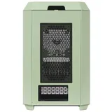 Компьютерный корпус, Thermaltake, The Tower 300 Matcha Green, CA-1Y4-00SEWN-00, Micro Tower, Mini-ITX/M-ATX, USB 3.2*1, USB 3.0*2, HD Audio/mic, 3*140мм CT140, Максимальная длина видеокарты 400мм, М