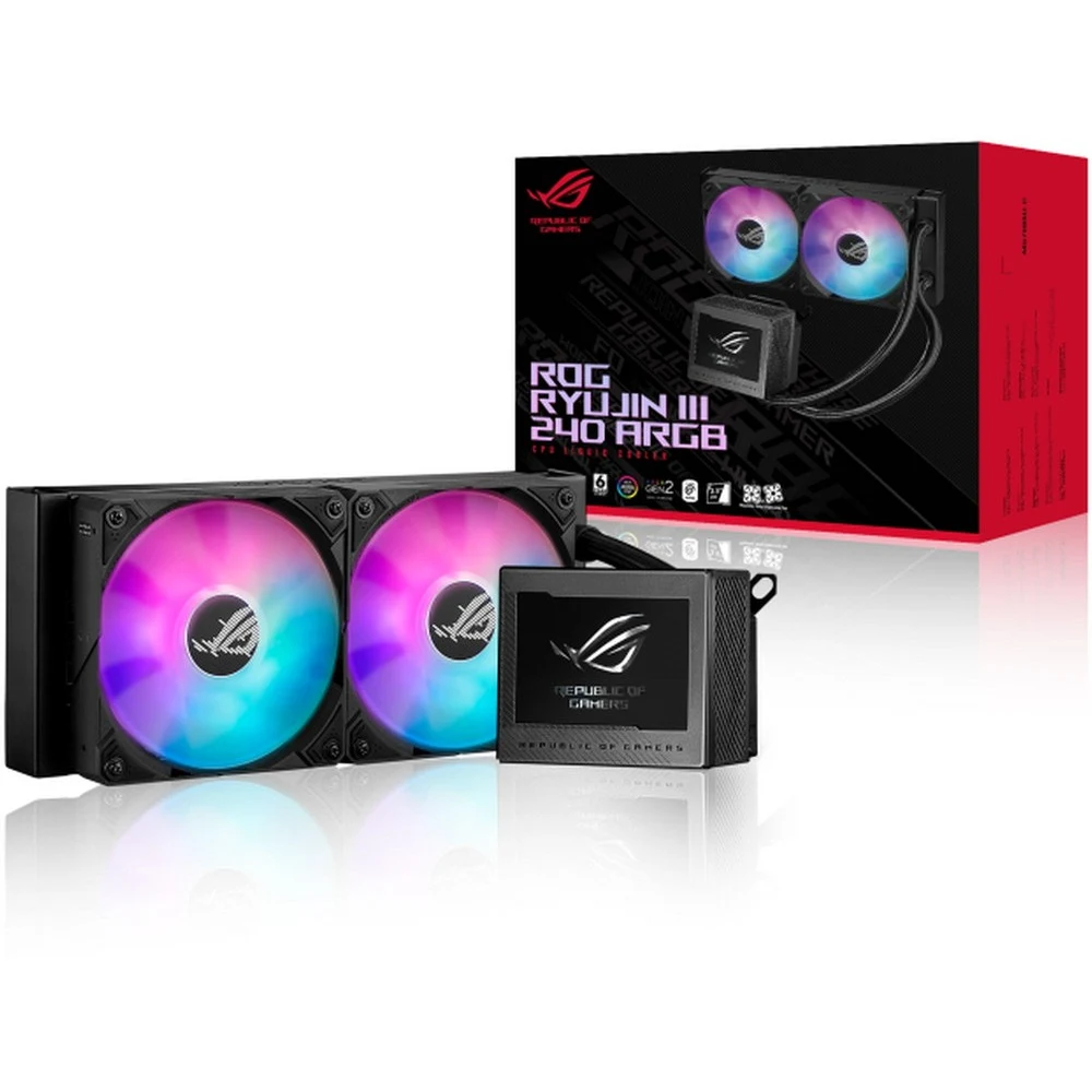 Жидкостная система охлаждения ASUS ROG RYUJIN III 240 ARGB/AIO COOLER,ASETEK,EMMA,ARGB 90RC00K1-M0UAY0