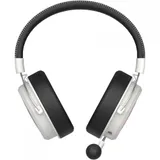 Наушники с микрофоном A4Tech Bloody MR590 Sports белый/черный 1.5м мониторные BT/Radio/3.5mm оголовье (MR590+ WIRED/SPORT WHITE)