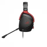 Гарнитура ASUS ROG Delta S Core, 20Hz-40kHz, 32 Om, mic 100Hz-10kHz, -40dB, 1.5m, Black-Red