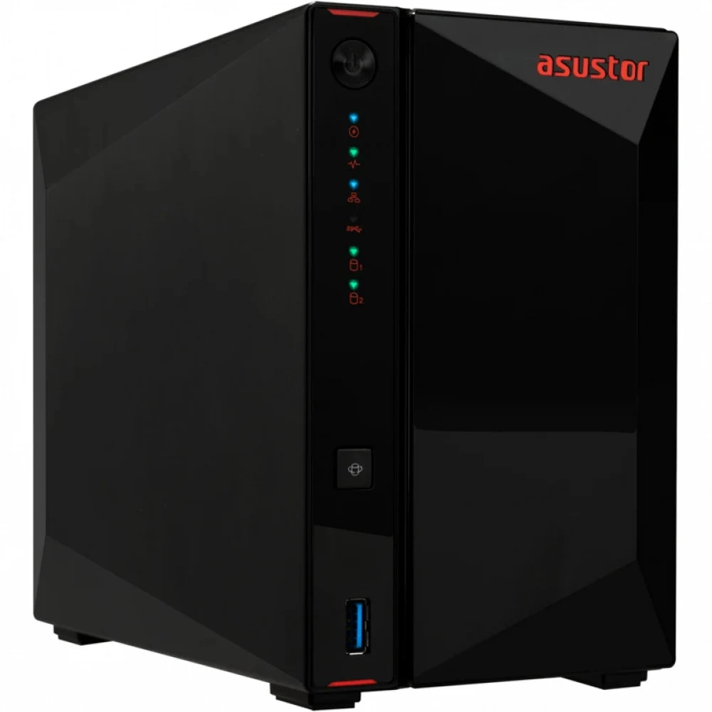 Платформа СХД ASUSTOR AS5402T 2 Bay (Max.14) 4xM.2 2x2.5GLAN 4GB (Max.16GB) DDR4 3xUSB HDMI
