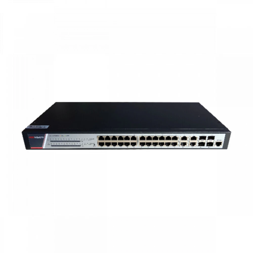 PoE Сетевой коммутатор | Уровень: L2 Управляемый | Интерфейс: PoE 24×RJ45 1Гбит/с / Uplink Combo 4×RJ45 1Гбит/с + 4×SFP 1Гбит/с / 1×RJ45 Console | PoE Стандарт: IEEE 802.3af / IEEE 802.3at | Скорост