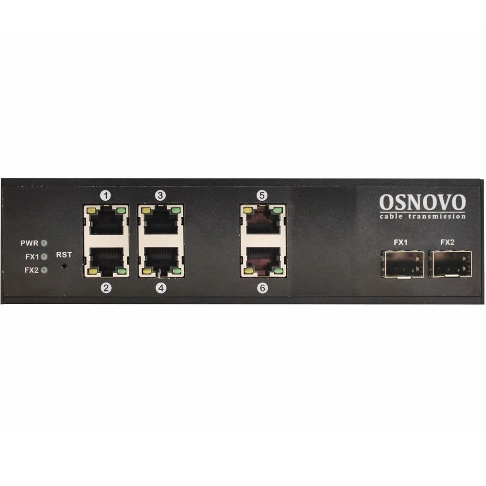 Коммутатор Osnovo SW-8062/IC 150W управляемый