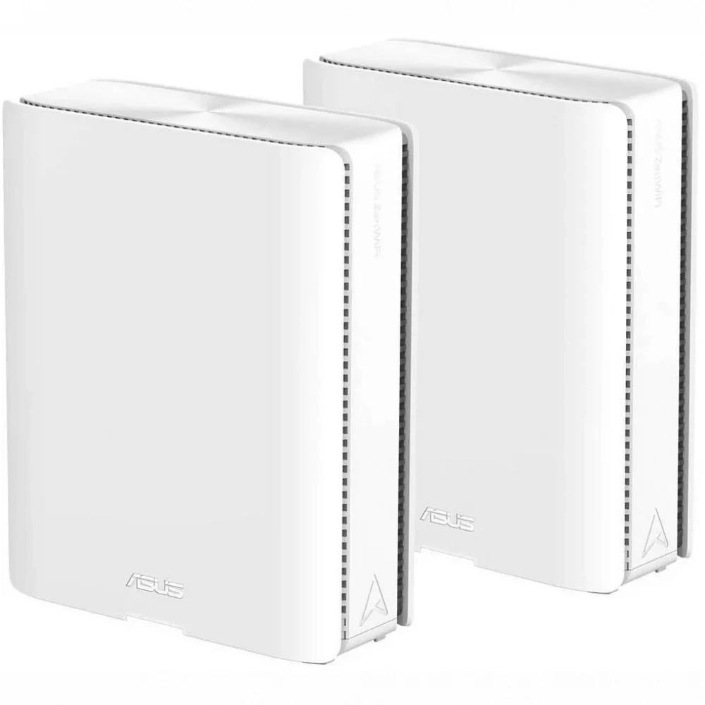 Маршрутизатор ASUS BQ16 (W-2-PK) (BQ16 (W-2-PK)/EU) WiFi 7 2х10G 3 х1G USB 11529+5764+5764+1376Mbps 6GHz/5GHz/2.4GHz