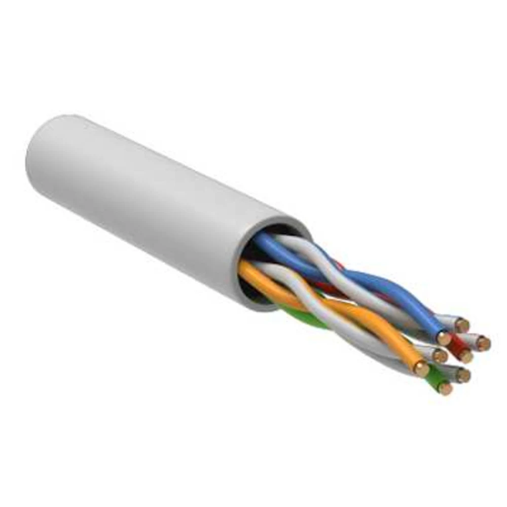 Кабель информационный ITK Generica BC1-C5E04-128-305-G кат.5E UTP 4 пары 24AWG LSZH внутренний 305м белый