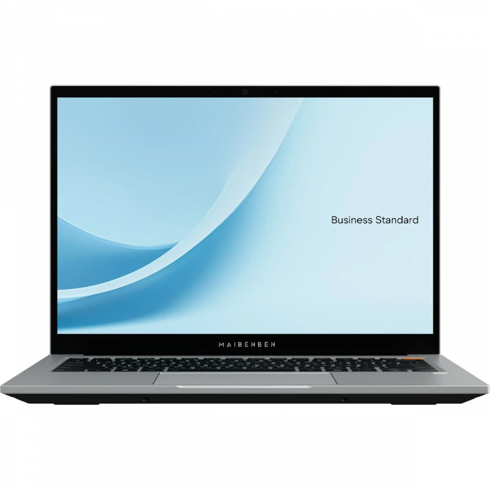 Maibenben B114C 14"(1920x1200 IPS (60Hz))/AMD Ryzen 5 7640HS(4.3Ghz)/16384Mb/512PCISSDGb/Int:AMD Radeon 760M/Cam/BT/WiFi/62WHr/war 2y/1.48kg/Silver/Win11Pro