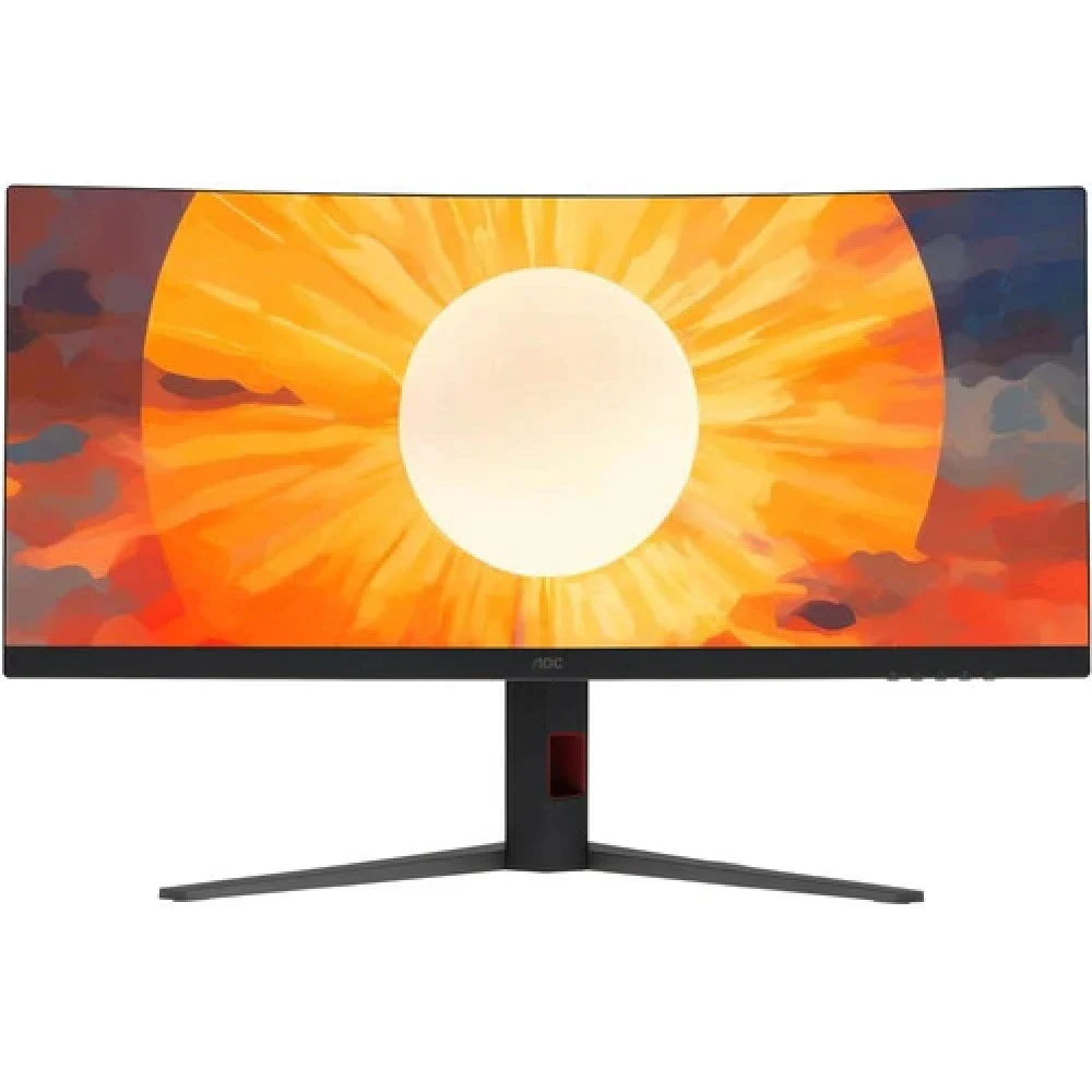 AOC CU34G4 34'', Curved, 3440x1440, VA, 180hz, 80M:1, 300cd, 0.5ms, 2xHDMI 2.0, DP 1.4, H. adj 130mm, pivot, VESA, 3Y, Black/redIPS, 75Hz, 20M:1, 250cd, 4ms, HDMI 1.4, DisplayPort 1.2, VESA, 3Y, Whi