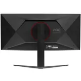 AOC CU34G4 34'', Curved, 3440x1440, VA, 180hz, 80M:1, 300cd, 0.5ms, 2xHDMI 2.0, DP 1.4, H. adj 130mm, pivot, VESA, 3Y, Black/redIPS, 75Hz, 20M:1, 250cd, 4ms, HDMI 1.4, DisplayPort 1.2, VESA, 3Y, Whi