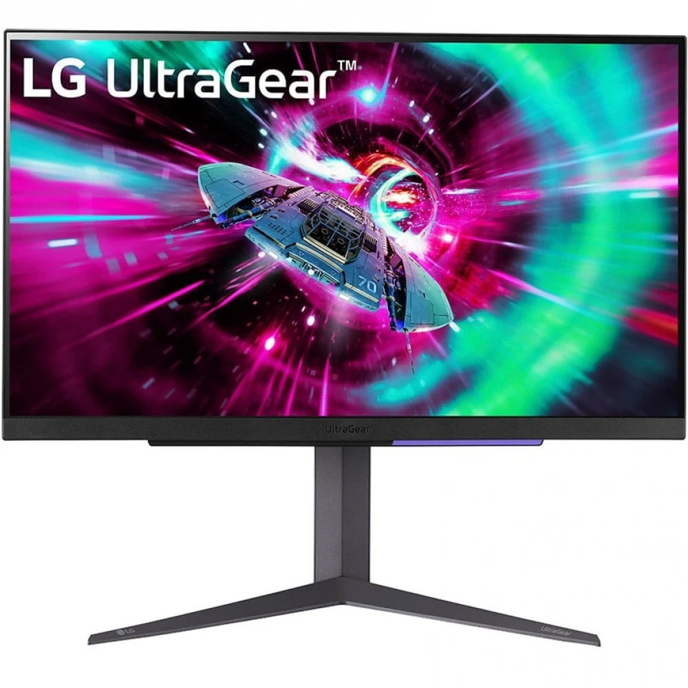 Монитор LG 27" UltraGear 27GR93U-B черный IPS LED 16:9 HDMI матовая HAS 320cd 178гр/178гр 3840x2160 144Hz G-Sync FreeSync Premium DP UHD USB 6.4кг