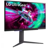 Монитор LG 27" UltraGear 27GR93U-B черный IPS LED 16:9 HDMI матовая HAS Piv 1000:1 320cd 178гр/178гр 3840x2160 144Hz G-Sync DP UHD USB 6.4кг