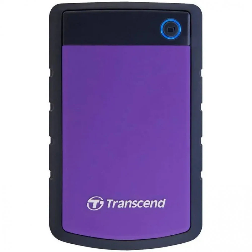 Внешний жесткий диск 2,5" 2TB Transcend Основные особенности Защищён от ударов по армейским стандартам* Полная совместимость с Hi-Speed USB 2.0 Передовая трёхступенчатая система защиты от ударов Над