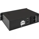 ИБП ExeGate ServerRM UNL-1500.LCD.AVR.2SH.4C13.RJ.USB.3U 1500VA/900W, LCD, AVR, 2*Schuko+4*C13, RJ45/11, USB, 3U, установка в стойку, Black