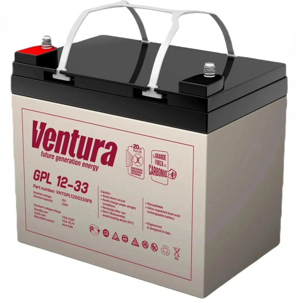 Батарея для ИБП Ventura GPL 12-33 12В 33Ач