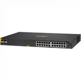 Коммутатор HPE Aruba Networking CX 6000 24G Class4 PoE 4SFP 370W Switch 24x ports 10/100/1000BASE-T Ports 4x 1G/1G SFP ports Supports PoE Standards IEEE 802.3af, 802.3at 1x USB-C Console Port 1x USB