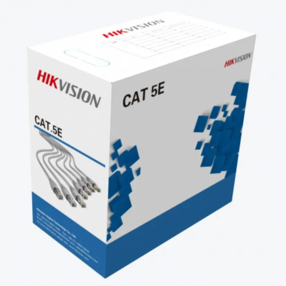 Кабель UTP для внутренней прокладки 8 жил/4 пары 24AWG CAT6, бухта 305м Неэкранированная витая пара материал проводника: CCA (23% медь) диаметром 0,57мм материал оболочки: ПВХ (PVC) изоляция прово