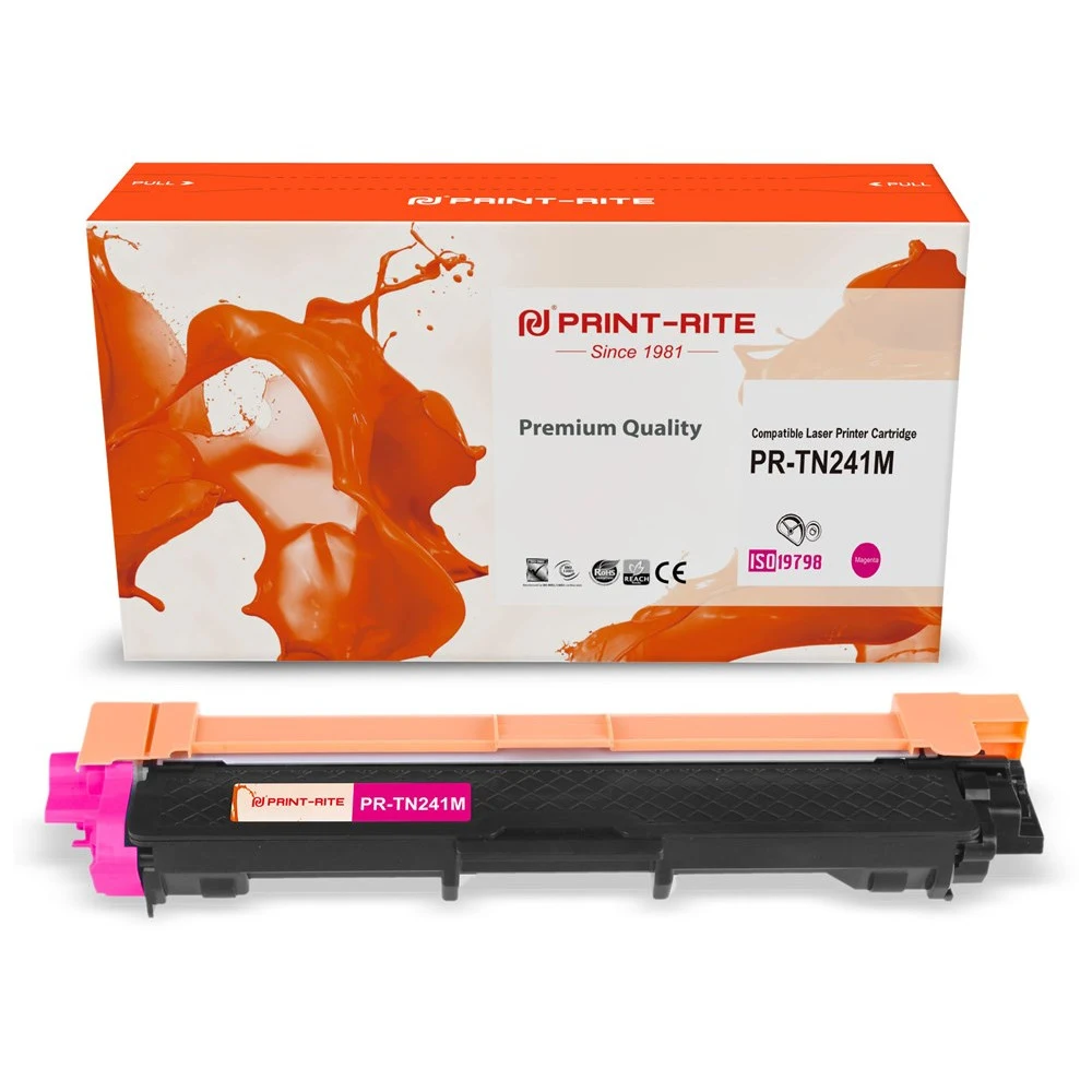 Картридж лазерный Brother TN241M пурпурный (1400стр.) для Brother HL3140/3150/3170/DCP9020/MFC9140/9330/9340
