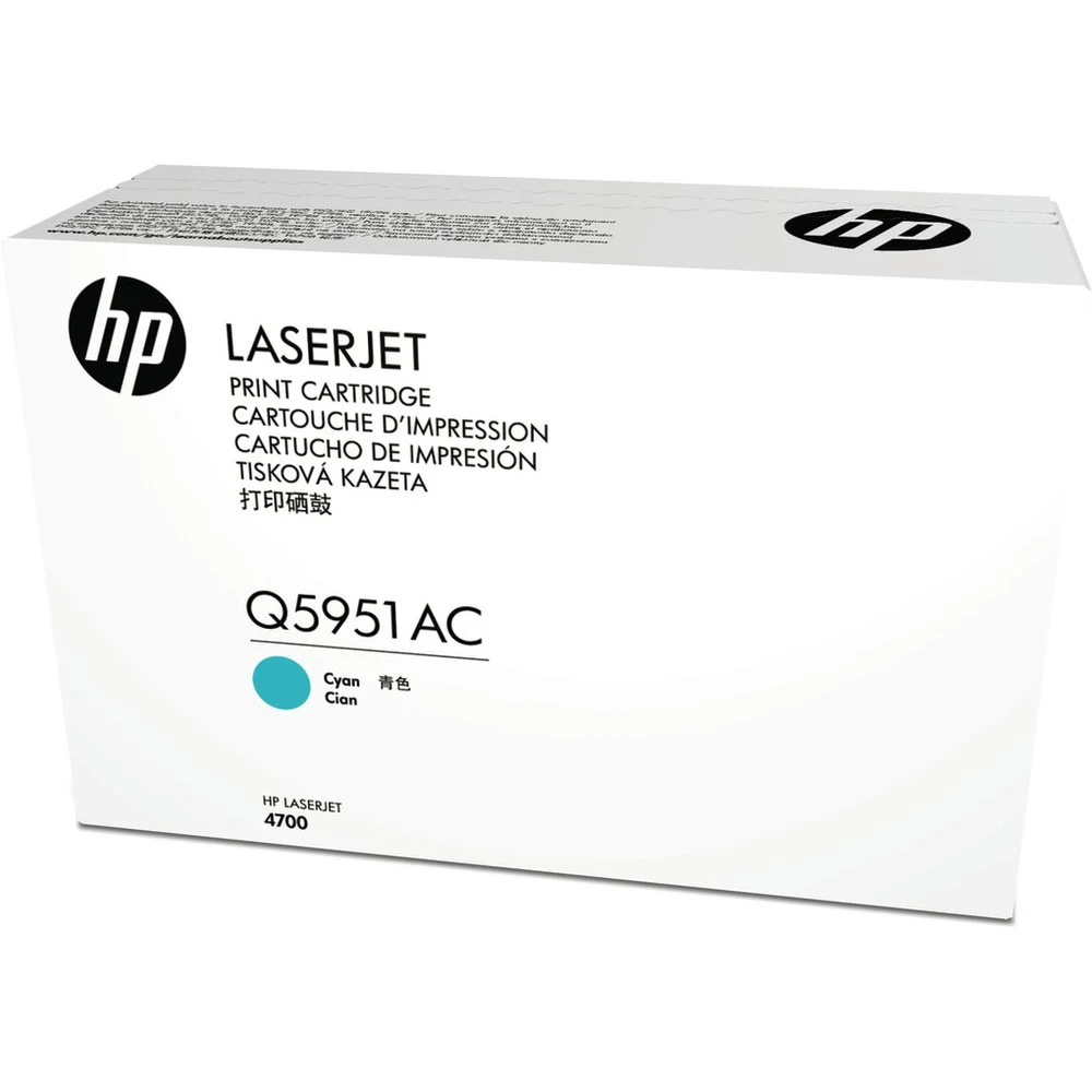 Cartridge HP для CLJ 4700, синий (10000 стр.) (белая упаковка)