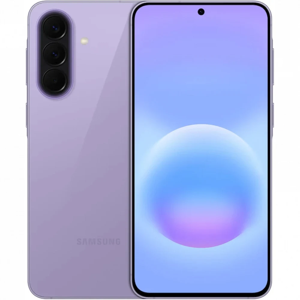 Смартфон Samsung SM-A576B Galaxy A57 5G 128Gb 8Gb сиреневый моноблок 3G 4G 2Sim 6.7" 1080x2340 Android 16 50Mpix 802.11 a/b/g/n/ac/ax NFC GPS GSM900/1800 GSM1900 Protect