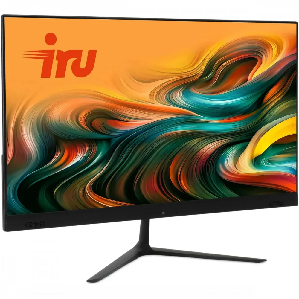 Моноблок IRU P231 23.8" Full HD Cel N4020 (1.1) 8Gb SSD256Gb UHDG 600 без ОС GbitEth WiFi BT 36W Cam черный 1920x1080