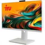 Моноблок IRU Tactio 23.8" Full HD i5 1235U (1.3) 16Gb SSD512Gb CR noOS GbitEth WiFi BT 120W Cam белый 1920x1080