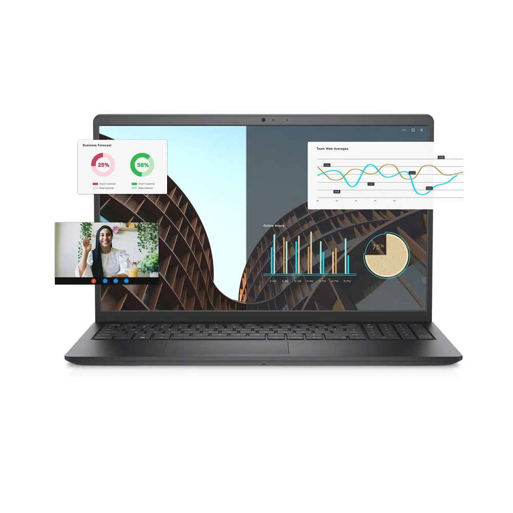 Ноутбук Dell/Vostro 3530/1г/Core i7/1355U/1,7 GHz/16 Gb/M.2 PCIe SSD/512 Gb/No ODD/Graphics/Intel Iris Xe/256 Mb/15,6 ''/1920x1080/Windows 11/Pro/64/Ч 210-BGLW-N1605QVNB3530EMEA01