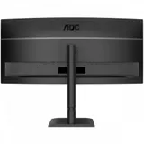 Монитор AOC 34" CU34E4CV 1500R, 21:9, VA, UWQHD, 4ms, 350cd, HDMI, DP, USB, USB-C, LAN, SPK, HAS