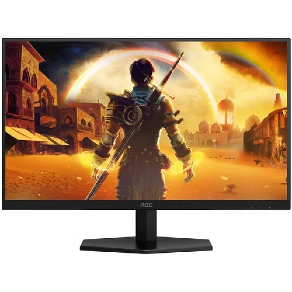 LCD AOC 27" Q27G40E Black/Red {IPS 2560x1440 180Hz 0.5/1ms 300cd HDMI DisplayPort Tilt External Vesa}