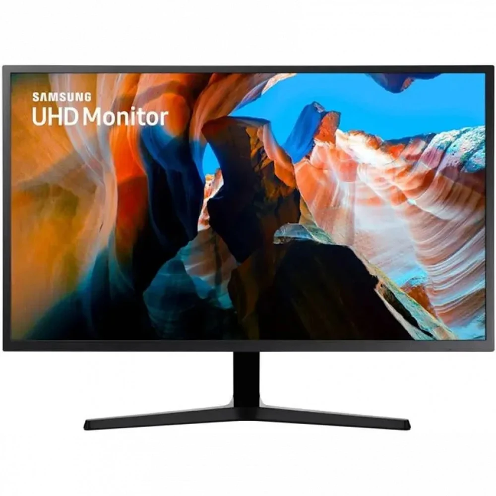 Монитор Samsung 31.5" U32J590UQMXUE темно-серый VA LED 4ms 16:9 HDMI матовая 270cd 178гр/178гр 3840x2160 60Hz DP 4K 6.3кг
