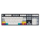 Клавиатура, Varmilo, CMYK V2, VEM108, EC Rose V2 Switch, A36A024B0A3A06A007, Механическая, Подсветка, 442*137*36мм, Англ/Рус, Черный