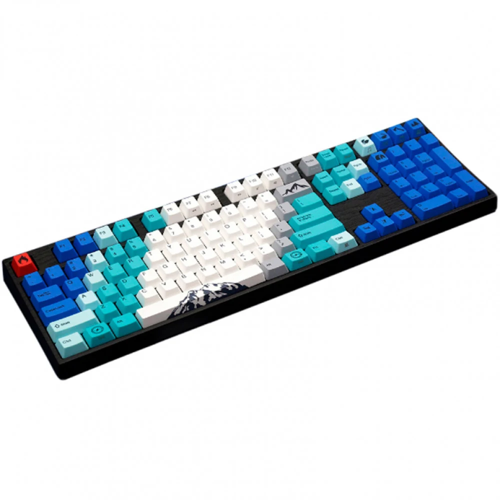 Клавиатура, Varmilo, Summit R1 VEM108, A36A050A9A3A06A007, Varmilo EC V2 Sakura, 108 клавиш, Механическая, Подсветка - Белая, Hot-Swap - Нет, Проводная, Type-C, 503*209*63мм, Англ/Рус, Черный
