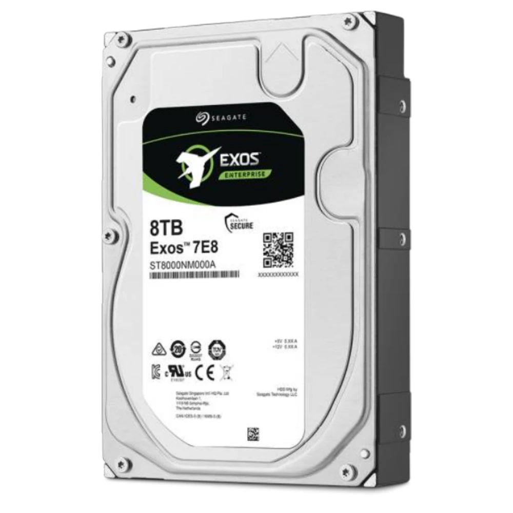Жесткий диск/ RECERTIFIED HDD Seagate SAS 4TB Exos 7E8 7200 rpm 256Mb 1 year warranty (replacement ST4000NM001B) RECERTIFIED