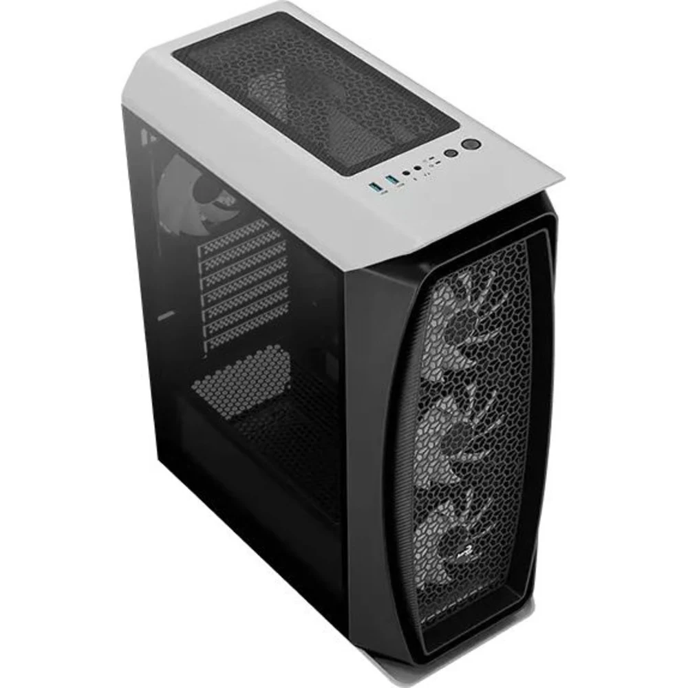 Корпус Aerocool Aero One Frost-G-WT-v1 белый без БП ATX 4x120mm 2xUSB3.0 audio