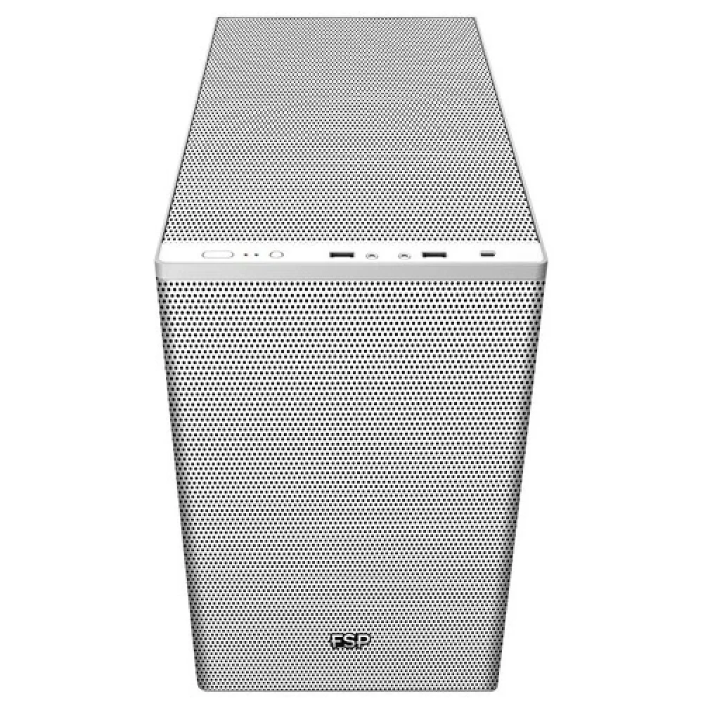 Компьютерный корпус FSP CST360W, Без БП, 2xUSB3.0/1xType-C, 2xFAN120, Tempered Glass, White, mATX CST360W