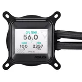 Водяное охлаждение CPU Asus PRIME LC 360 ARGB LCD 360mm Liquid CPU Cooler, 3x120mm PWM Fan, ARGB
