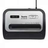 Шредер Buro Office BU-S1501-8M черный (секр.P-5) фрагменты 8лист. 20лтр. скрепки скобы пл.карты