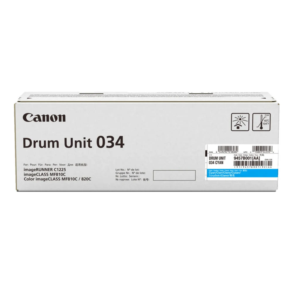 Фотобарабан Canon Фотобарабан Drum Unit Cyan for imageRUNNER C1225iF/C1225. Yield: 34,000 pages