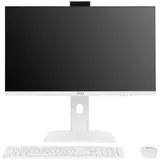 Моноблок MSI Modern AM273QP AI 1UM-093RU 27" WQHD Core Ultra 7 155H (1.4) 32Gb SSD1Tb Graphics CR Windows 11 Pro 2.5Gigabit WiFi BT 120W клавиатура мышь Cam белый 2560x1440