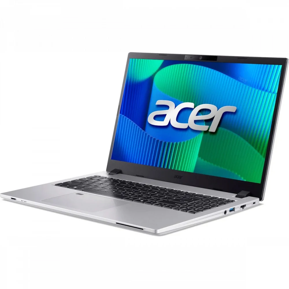 Ноутбук Acer/ TravelMate P215/ TMP215-55/ 15.6" FHD Acer ComfyView LED LCD/ Intel Core- i5-1334U / UMA/ 16 GB DDR5 Memory/ 512GB PCIe NVMe SSD/  INTEL 2x2 AX+BT/ Silver/ Без ОС