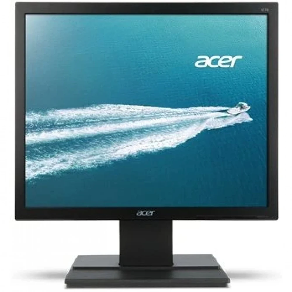 Монитор/ ACER V176Lb 17'',, Black Matt, 5:4, TN, 1280x1024, 5ms, 250cd, 75Hz, VGA, Vesa:100x100
