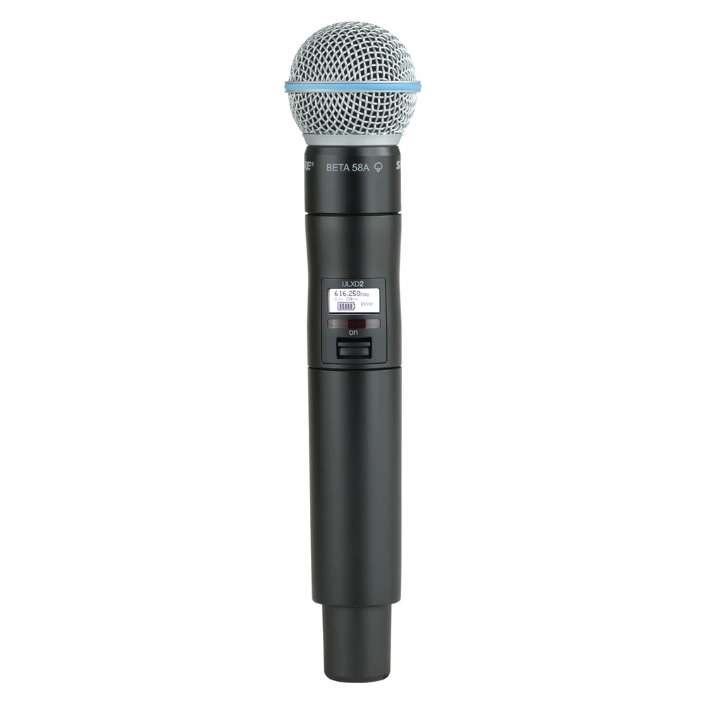 Передатчик SHURE [ULXD2/B58=-G51] Ручной, с капсюлем Beta 58, 470 - 534 МГц