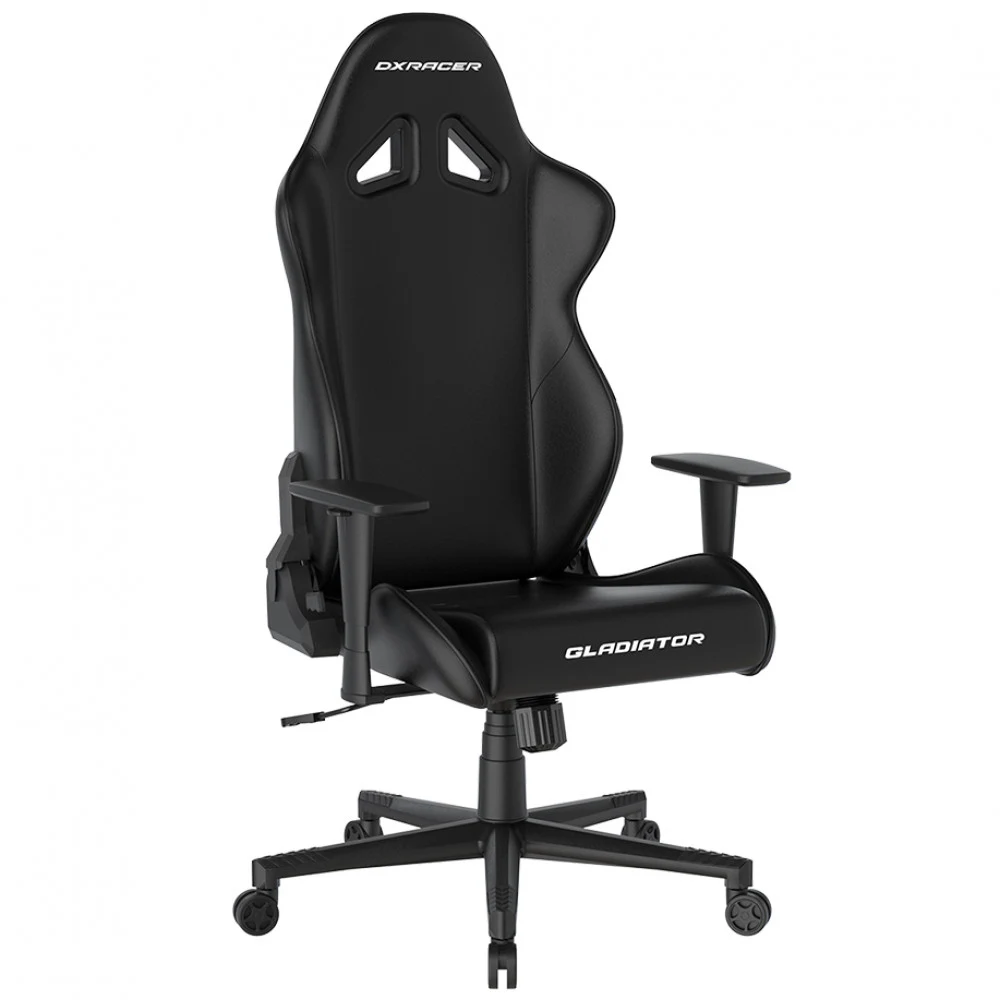 Игровое компьютерное кресло, DX Racer, GC/LGN23LTC/N, Gladiator series, Рекомендуемый рост: до 190 см, Рекомендуемый вес: до 115 кг, Эко-кожа, Угол наклона до 135°, 3D подлокотники, Нейлоновая основ