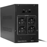 Exegate EP285516RUS ИБП ExeGate SpecialPro UNB-2000.LED.AVR.EURO.RJ 2000VA/1200W, LED, AVR, 4 евророзетки, RJ45/11, Black