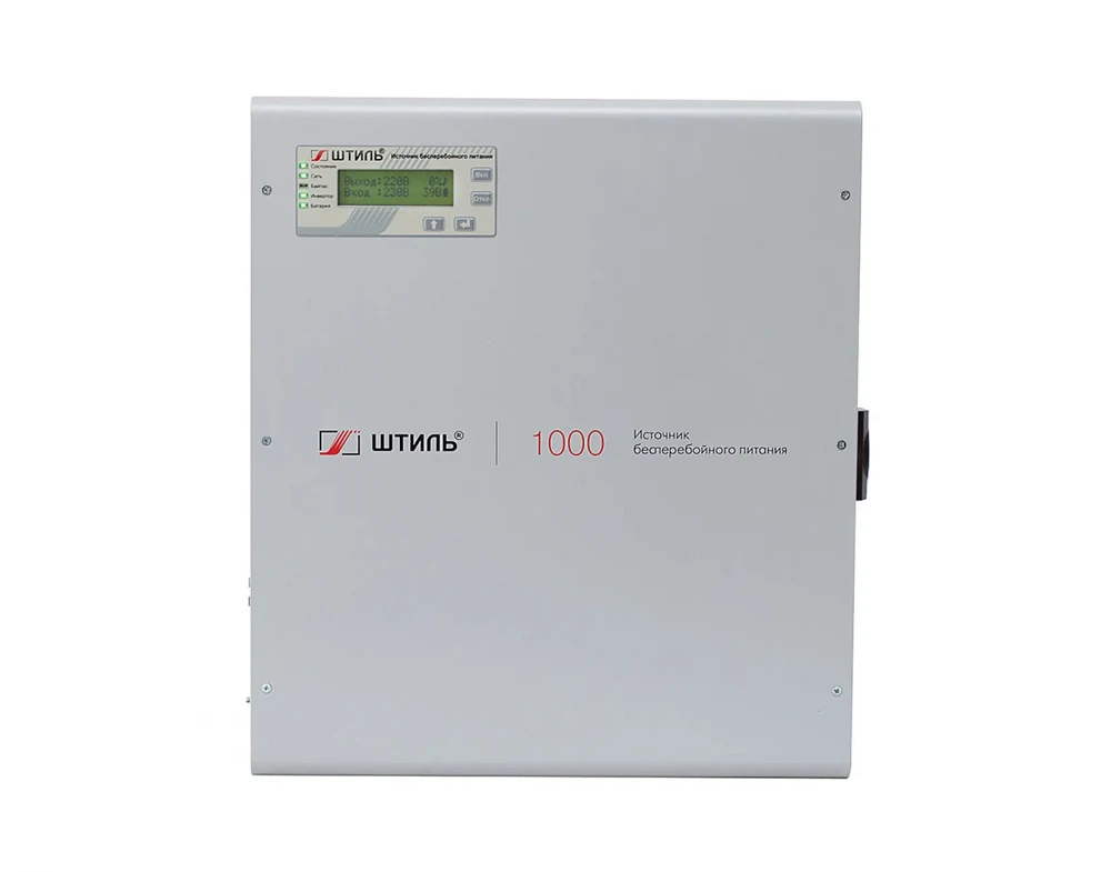 Источник бесперебойного питания Штиль SW1000L 900Вт 1000ВА серый