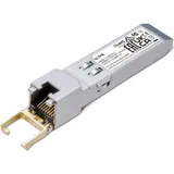 RJ45 транссивер 10GbE SFP+ Tp-Link TL-SM5310-T 10GBASE-T SFP модуль, 100BASE-TX / 1000BASE-T/ 2.5GBASE-T/ 5GBASE-T: неэкранированная витая пара категории 5e или выше (не более 100 метров) 10GBASE-T: